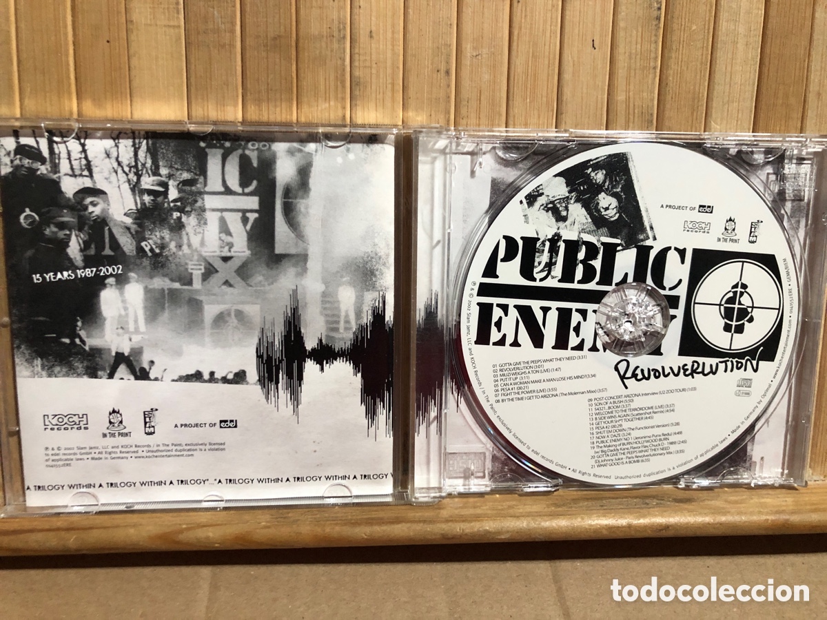 CDs de m&uacute;sica: Public ENEMY ( Revolverlution ) CD SEMINUEVO - Foto 3