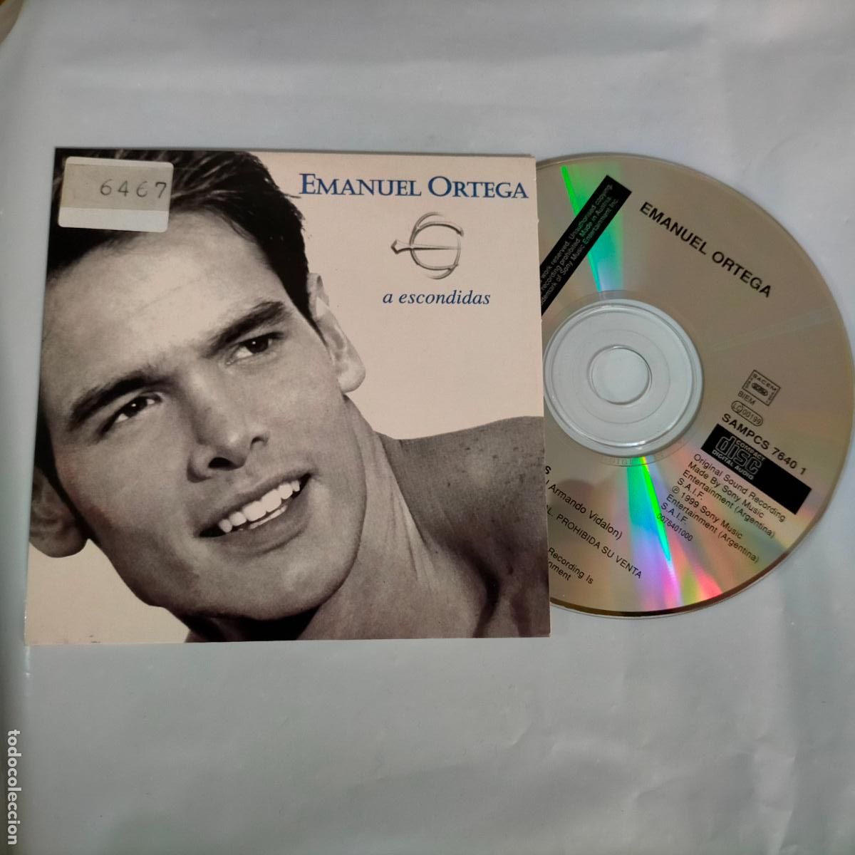 CDs de m&uacute;sica: cd single emanuel ortega - Foto 1
