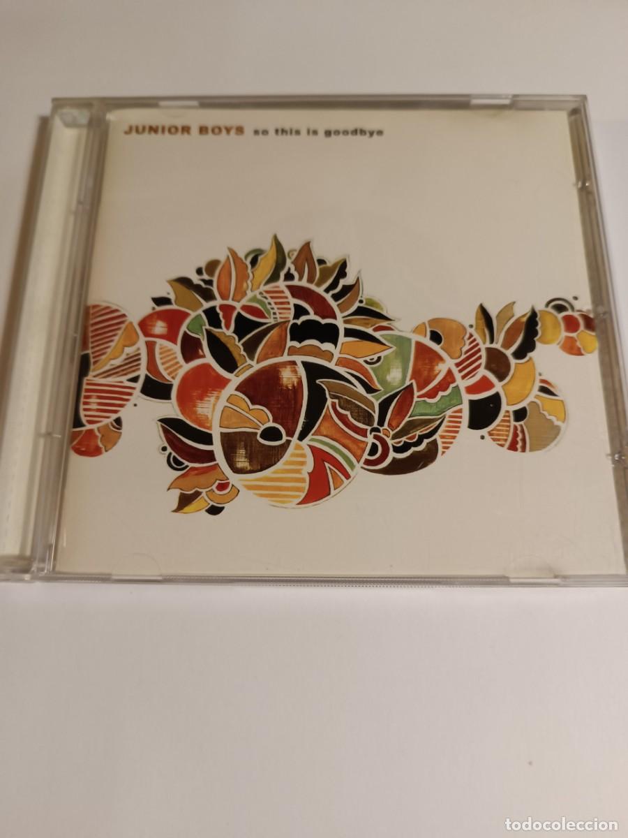 CDs de m&uacute;sica: Junior Boys / So This Is Goodbye (Pop Electr&oacute;nico) - Foto 1