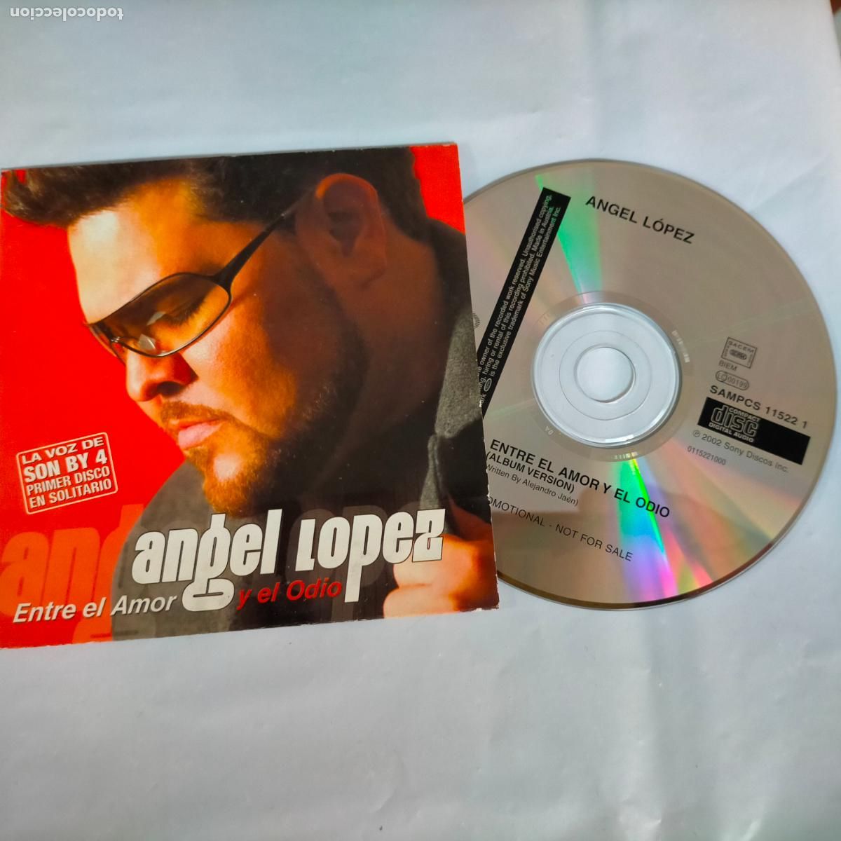 CDs de m&uacute;sica: cd single angel lopez - Foto 1