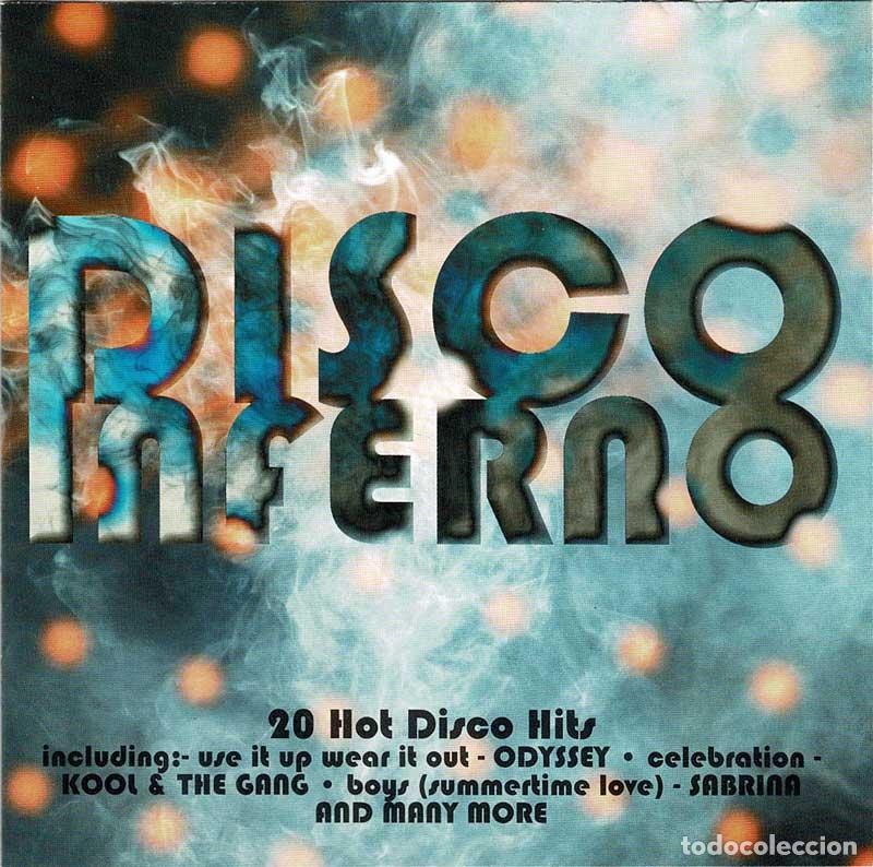 CDs de m&uacute;sica: Disco Inferno - 20 Hot Disco Hits. CD - Foto 1