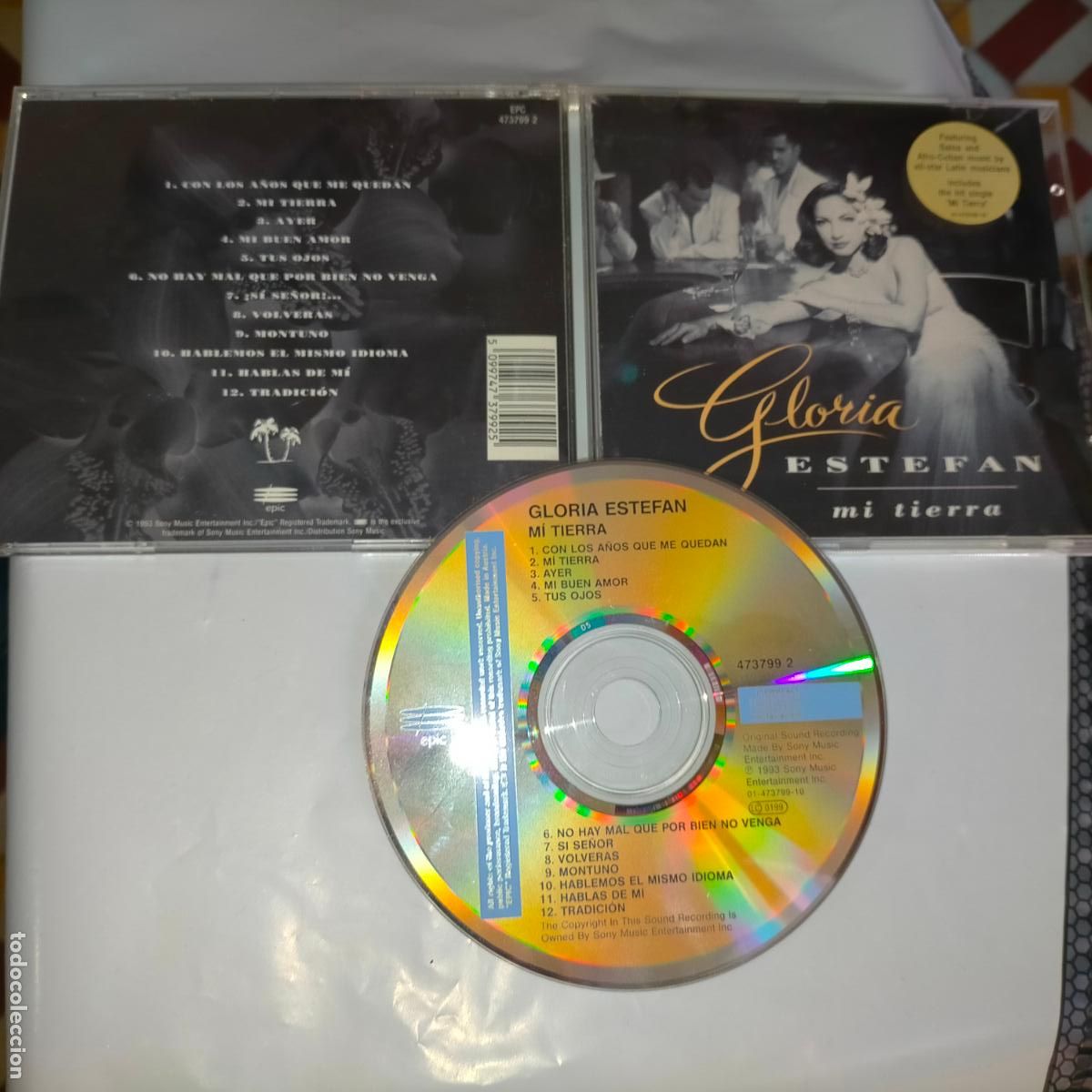 CDs de m&uacute;sica: CD ALBUM GLORIA ESTEFAN - Foto 1
