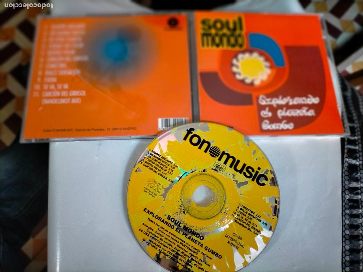 Musik-CDs: CD SONOMUSIC SOUL MONDO 11 TEMAS