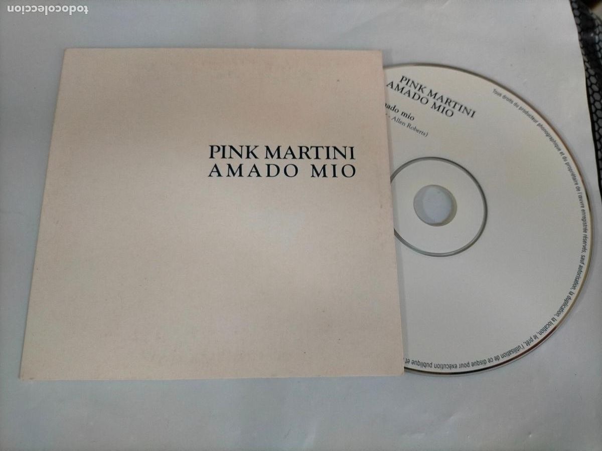 CDs de m&uacute;sica: RCD SINGLE PINK MARTINI AMADO MIO - Foto 1
