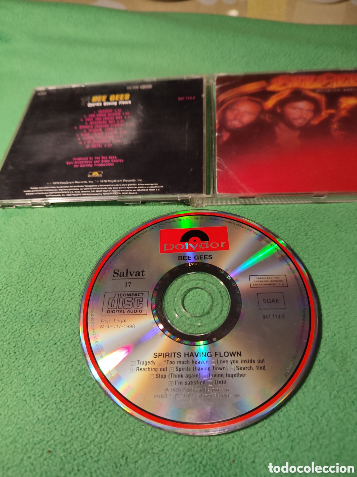 CDs de m&uacute;sica: Bee Gees - Spirits having flown - Foto 2