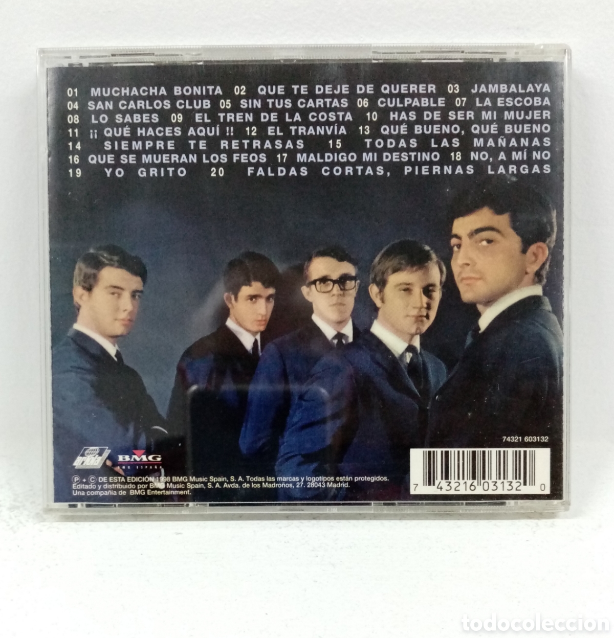 CDs de m&uacute;sica: LOS SIREX &rdquo;POP DE LOS 60&rdquo; CD. COMP. 1998 (VG++) - Foto 2