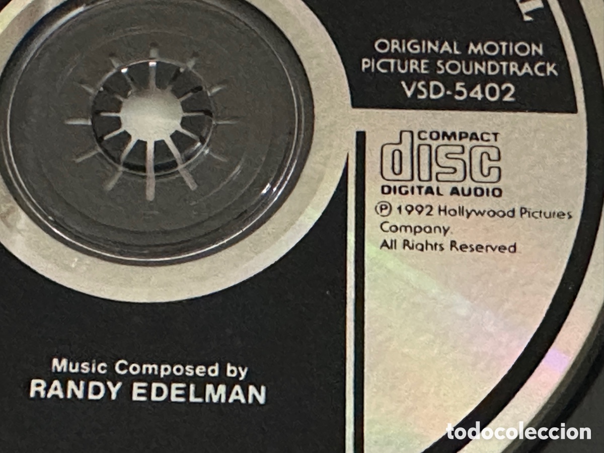 CDs de m&uacute;sica: CD BSO THE DISTINGUISHED GENTLEMAN 1992 - Foto 5