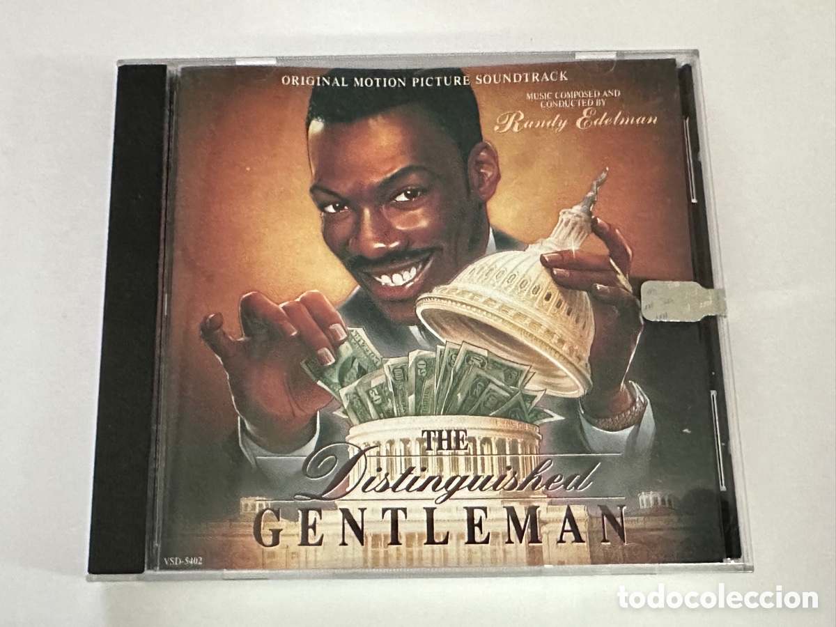 CDs de m&uacute;sica: CD BSO THE DISTINGUISHED GENTLEMAN 1992 - Foto 1