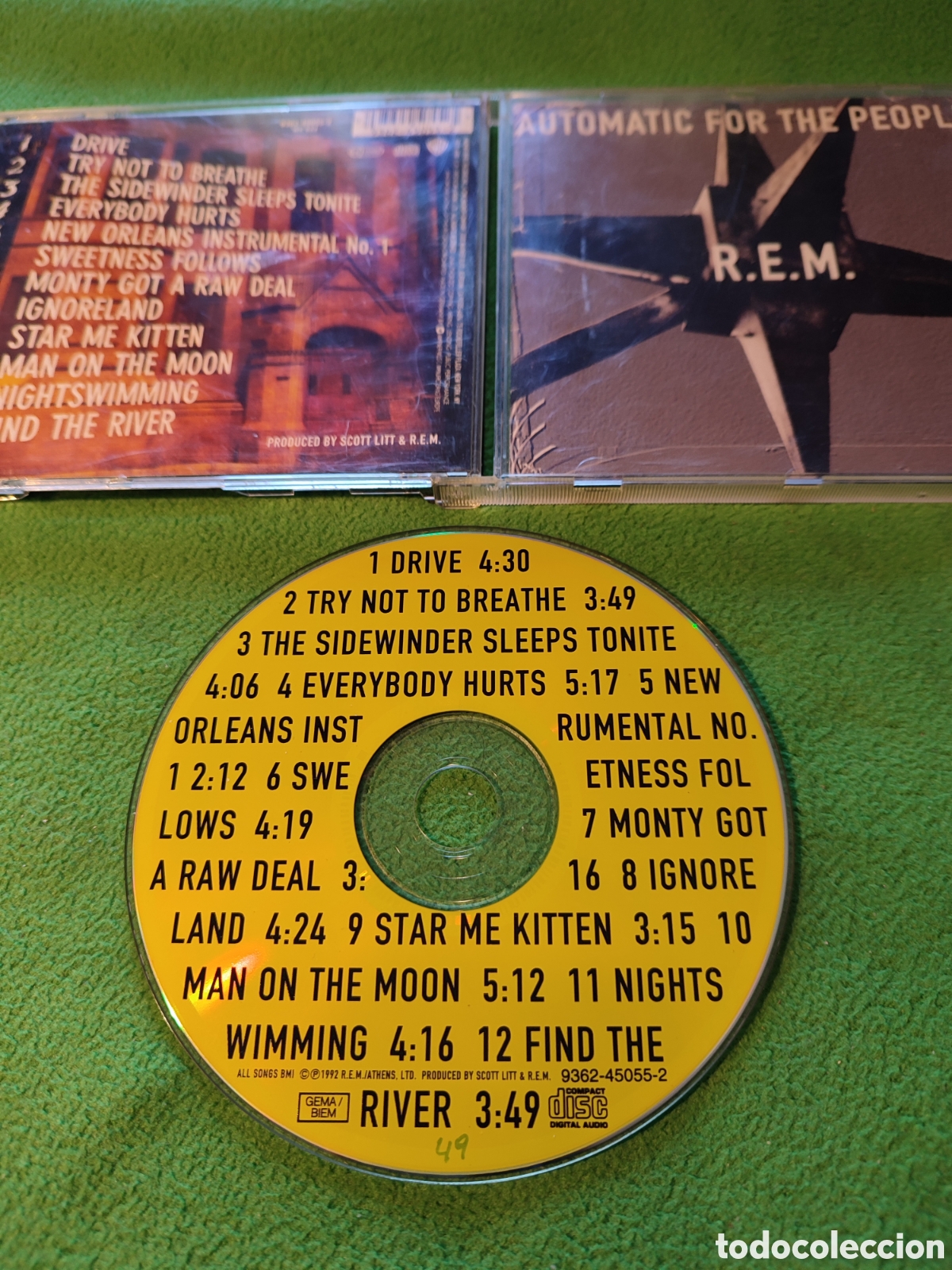 CDs de m&uacute;sica: R E.M - Automatic for the People - Foto 2