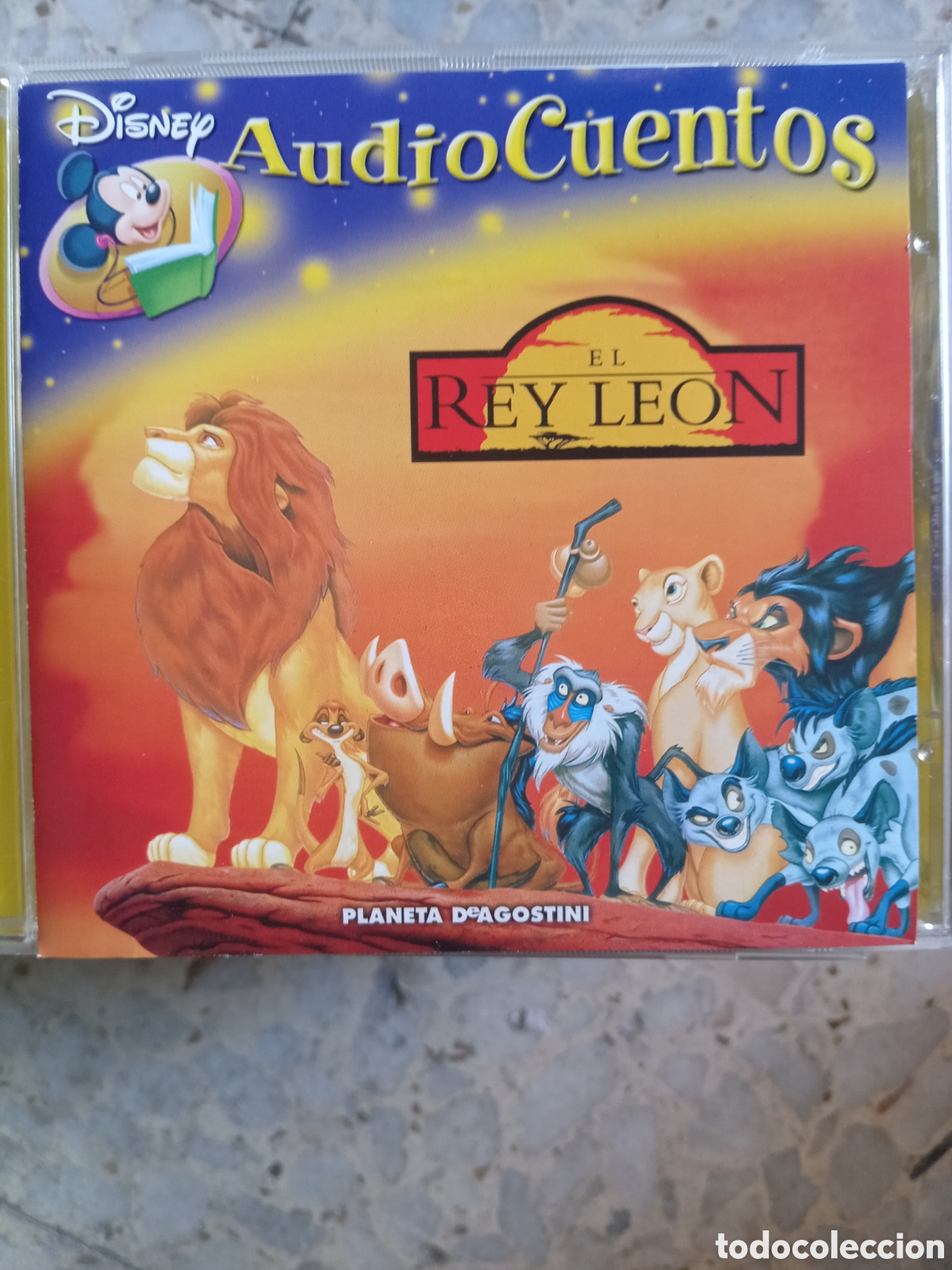 CDs de m&uacute;sica: CD DISNEY AUDIOCUENTOS EL REY LEON - Foto 1