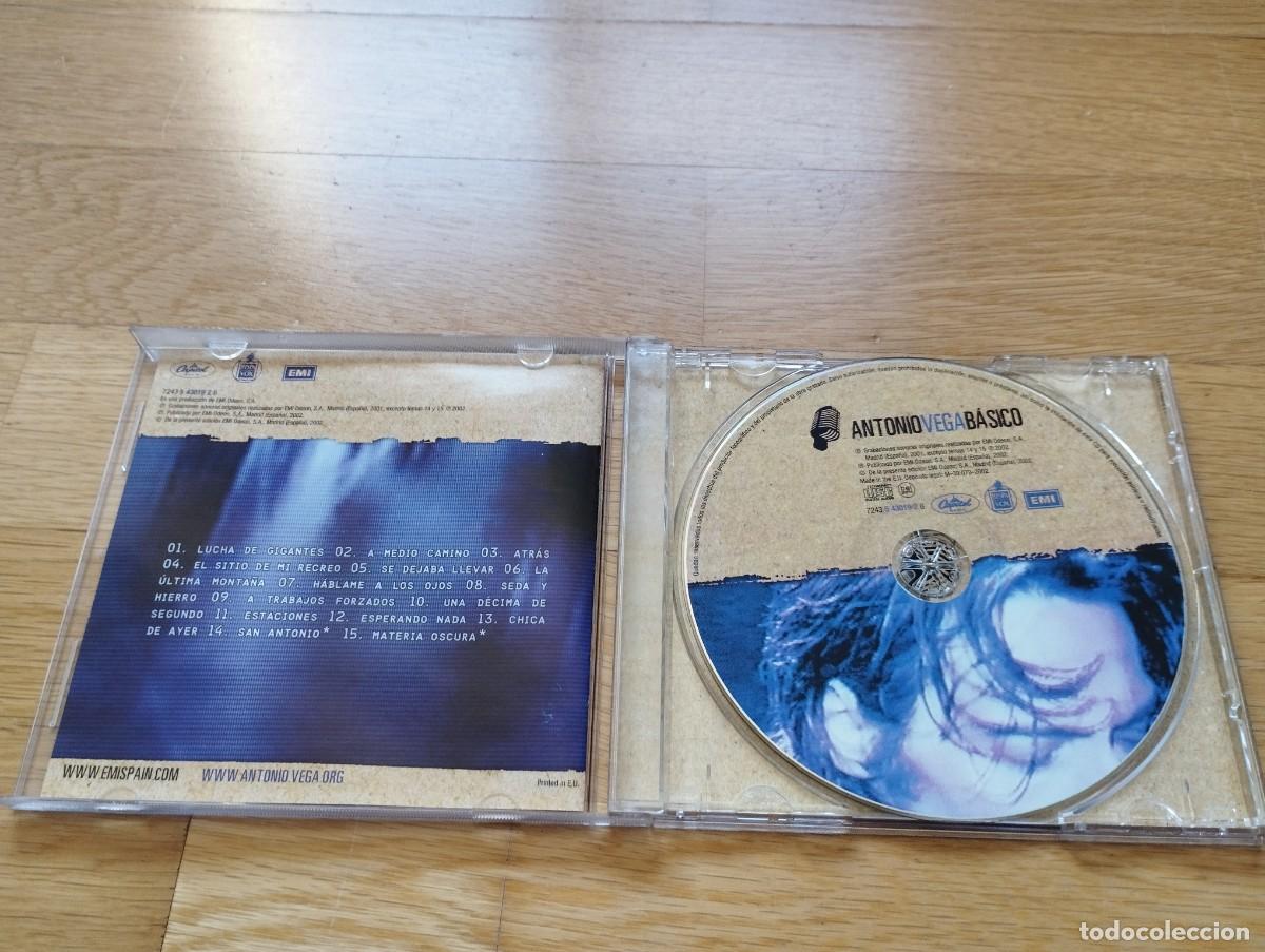 CDs de m&uacute;sica: Antonio Vega - B&aacute;sico. PEDIDO M&Iacute;NIMO 5&euro; - Foto 3