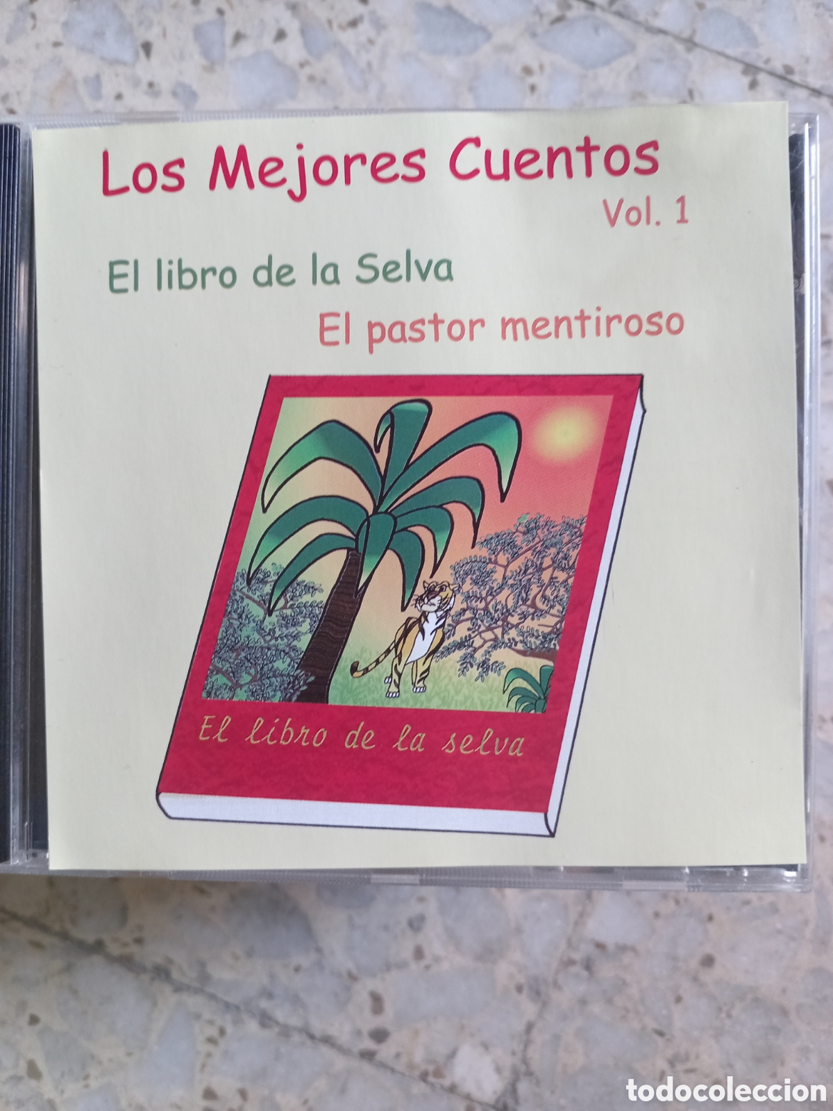 CDs de M&uacute;sica: CD LOS MEJORES CUENTOS INFANTILES VOL 1 EL LIBRO DE LA SELVA EL PASTOR MENTIROSO