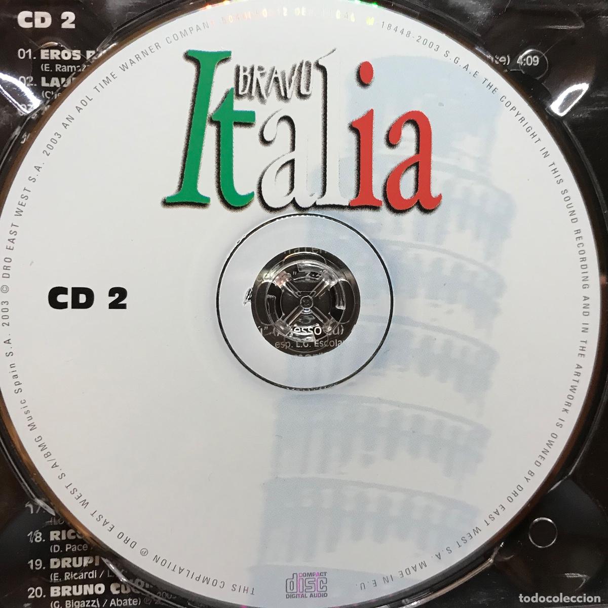 CDs de m&uacute;sica: Various ● A Tu Lado Presenta Bravo Italia ● [CD] 3 x CD, Compilation, Box Digipack - Foto 4