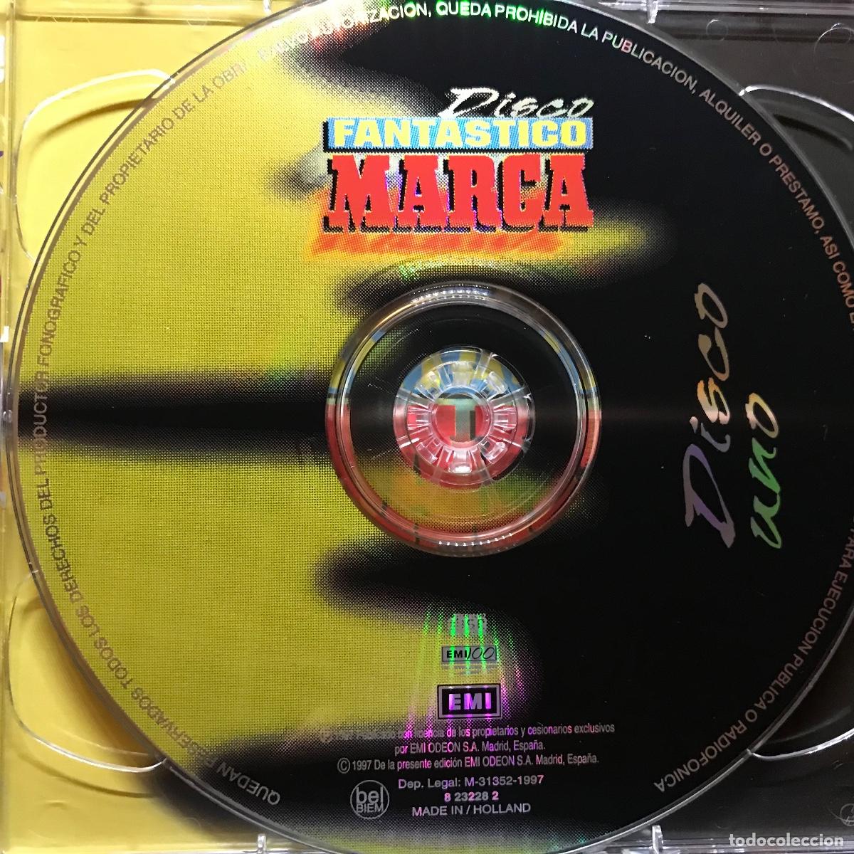 CDs de m&uacute;sica: Various ● Disco Fant&aacute;stico Marca ● [CD] 2 x CD, Compilation, Stereo - Foto 3
