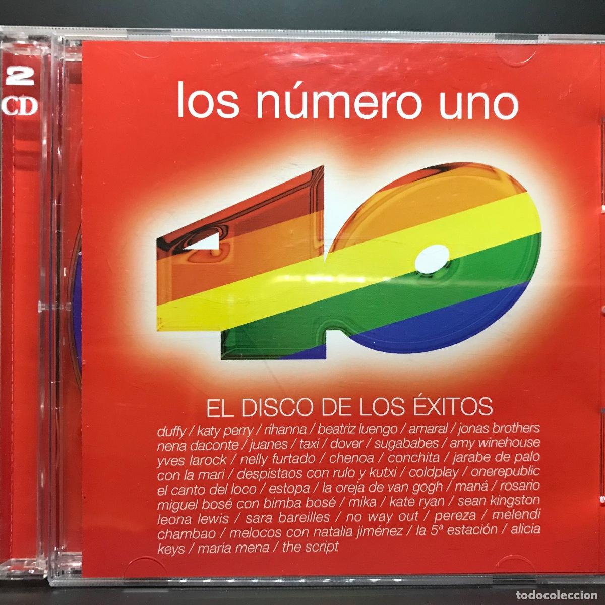 CDs de m&uacute;sica: Various ● Los N&uacute;mero Uno De 40 Principales - 2008 ● [CD] 2 x CD, Compilation - Foto 1