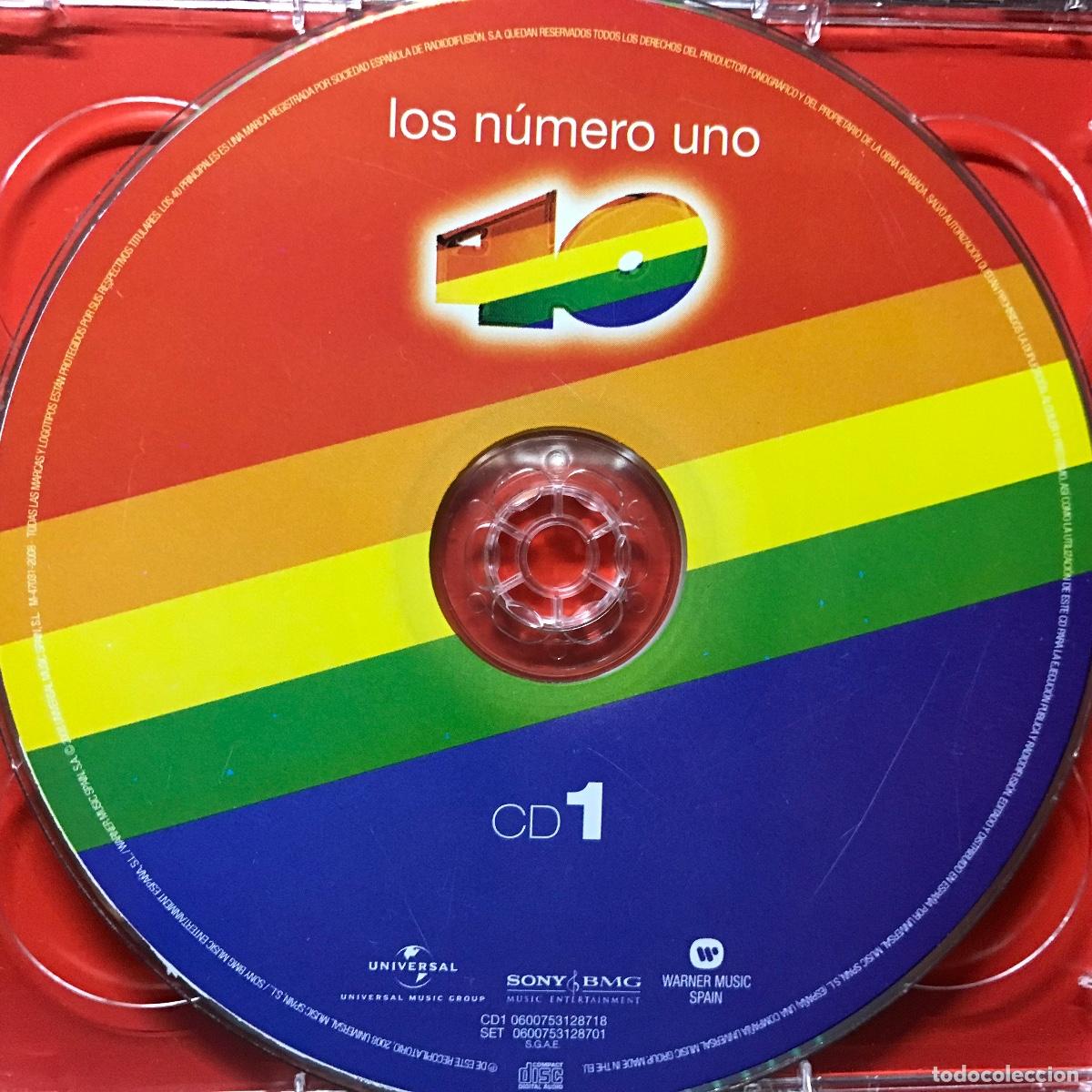 CDs de m&uacute;sica: Various ● Los N&uacute;mero Uno De 40 Principales - 2008 ● [CD] 2 x CD, Compilation - Foto 2