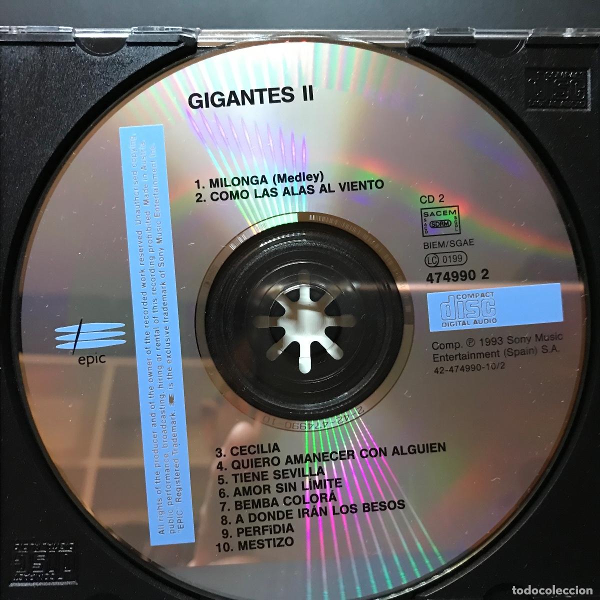 CDs de m&uacute;sica: Various ● Gigantes 2 ● [CD] 2 x CD, Compilation - Foto 4