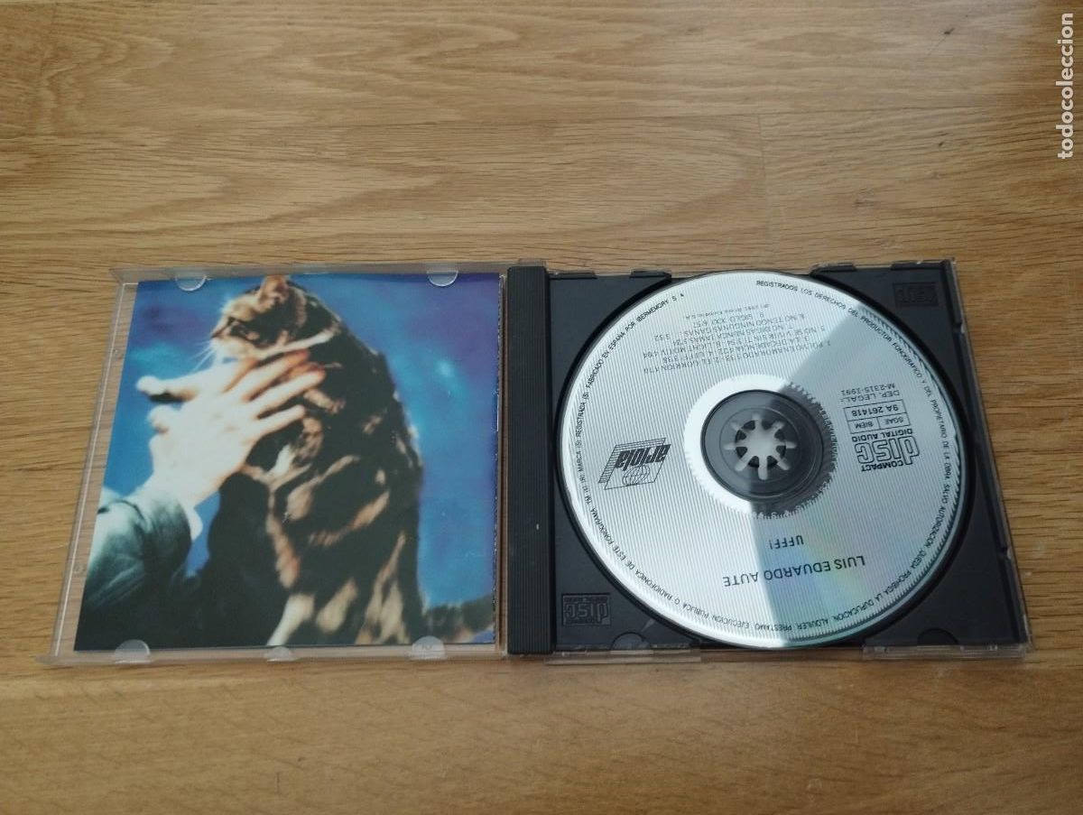 CDs de m&uacute;sica: Luis Eduardo Aute - Ufff!. PEDIDO M&Iacute;NIMO 5&euro; - Foto 3