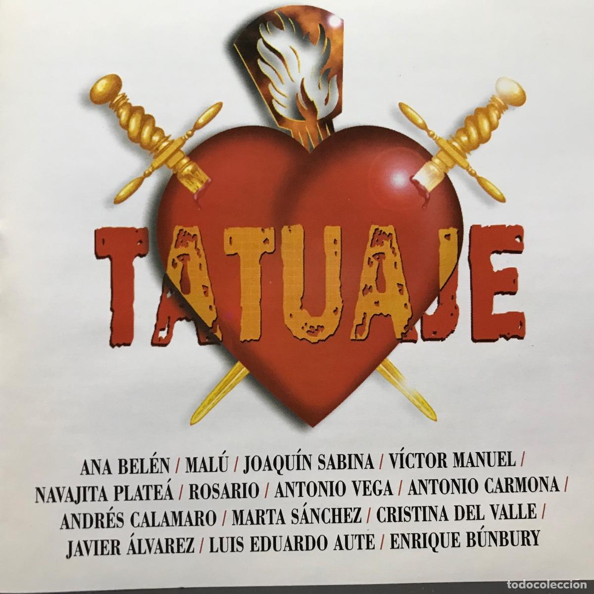 CDs de m&uacute;sica: Various ● Tatuaje ● [CD] Compilation - Foto 1