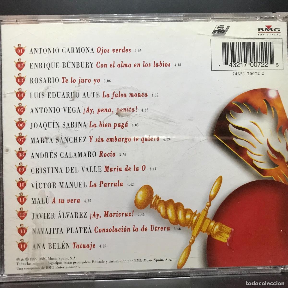 CDs de m&uacute;sica: Various ● Tatuaje ● [CD] Compilation - Foto 3
