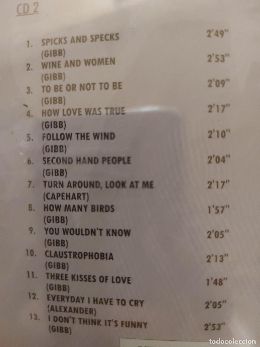 CDs de m&uacute;sica: Bee Gees , versiones originales 2 CDS (PRECINTADO) - Foto 3