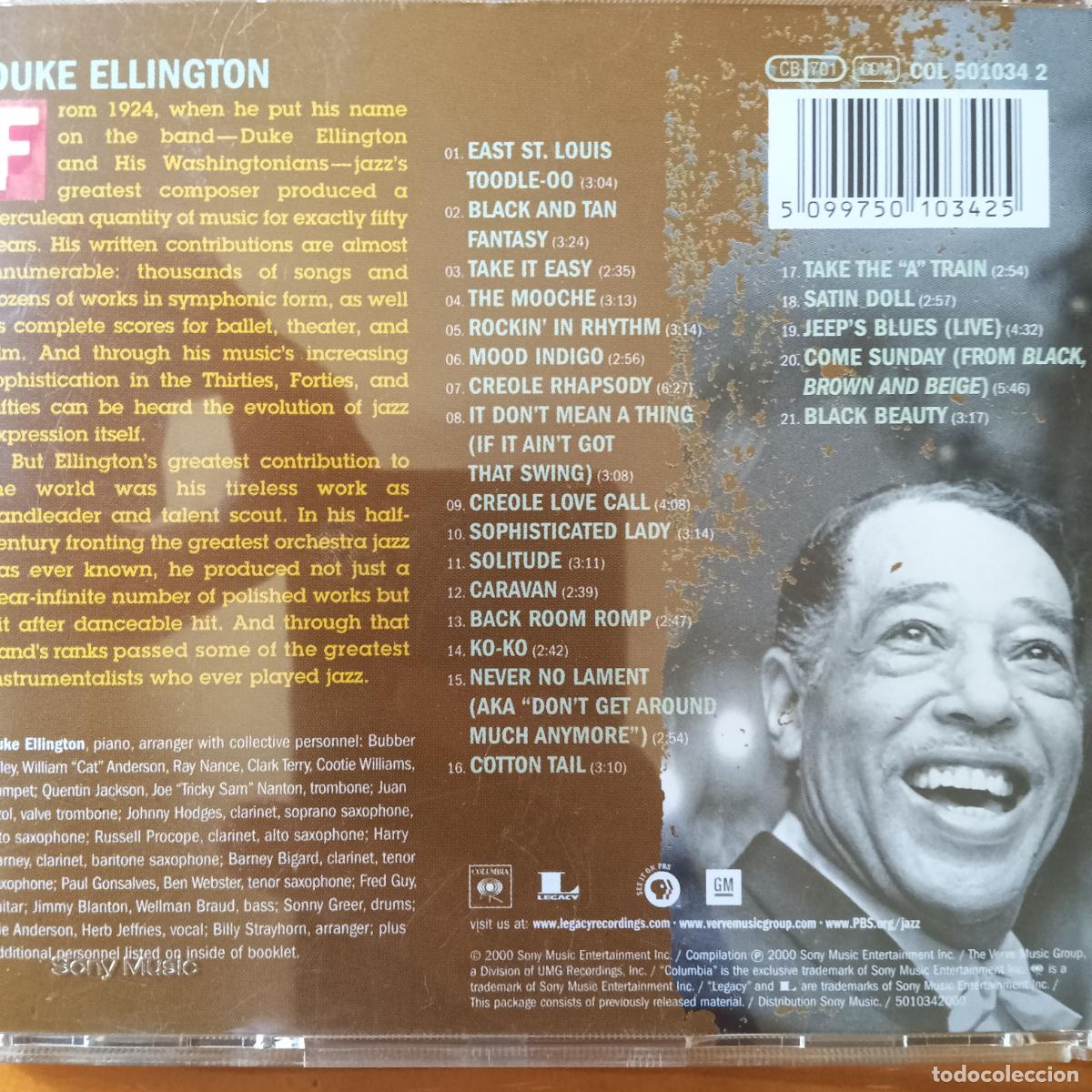 CDs de m&uacute;sica: DUKE ELLINGTON, THE DEFINITIVE CD - Foto 2