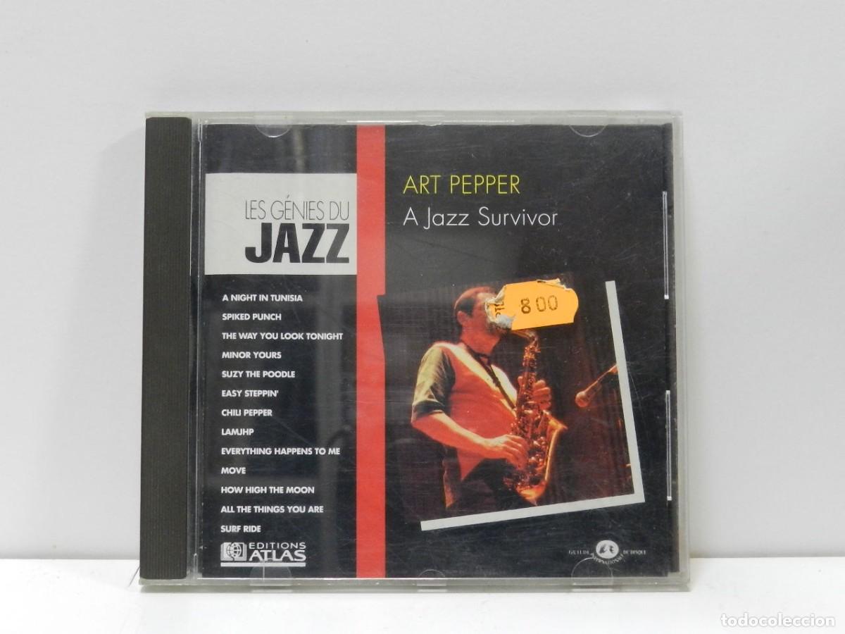 CDs de m&uacute;sica: DISCO CD. Art Pepper &ndash; A Jazz Survivor. COMPACT DISC. - Foto 1