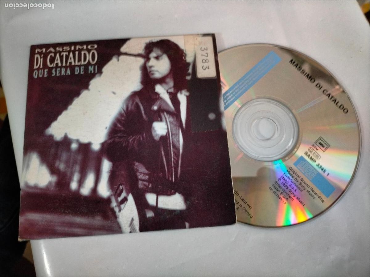 CDs de m&uacute;sica: CD SINGLE MASSIMO DI CATALDO - Foto 1
