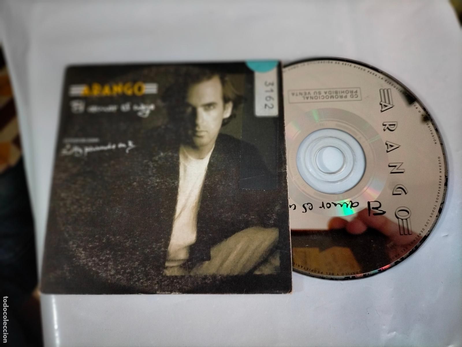 CDs de m&uacute;sica: CD SINGLE ARANGO , EL AMOR ES CIEGO - Foto 1