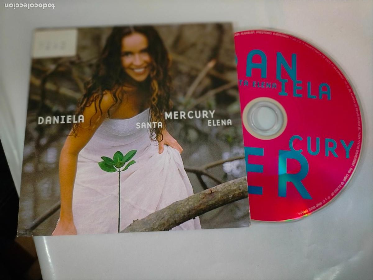 CDs de m&uacute;sica: DANIELA MERCURY / SANTA ELENA (2 VERSIONES) (CD SINGLE 2000) - Foto 1