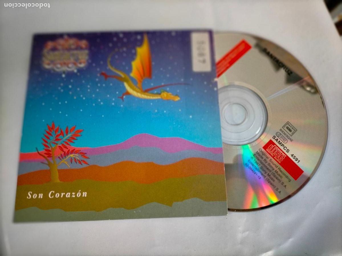 CDs de m&uacute;sica: CD SINGLE SANTACRUZ - Foto 1