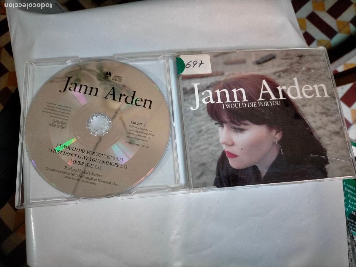 CDs de m&uacute;sica: CD SINGLE JANN ARDEN - Foto 1