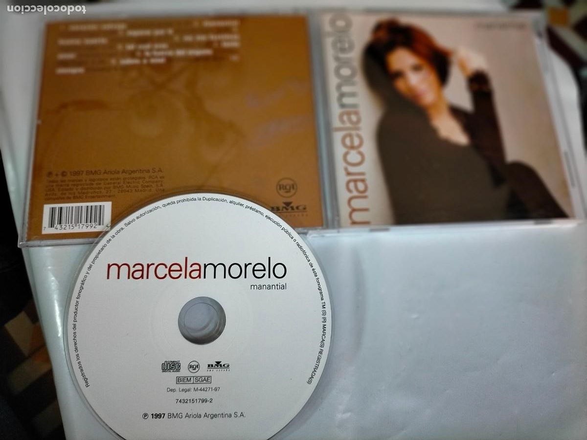 Music CDs: CD MARCELA MORENO 10 TEMAS