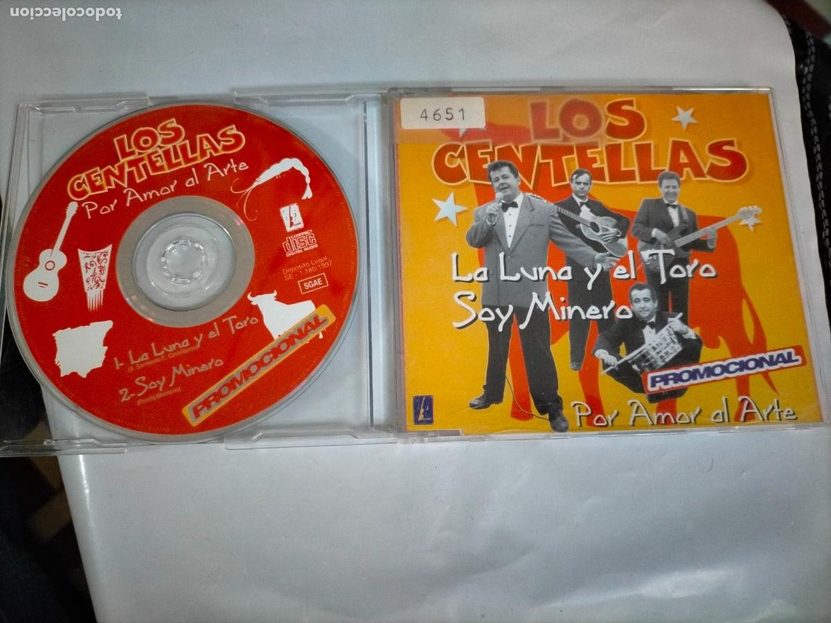 CDs de m&uacute;sica: CD SINGLE LOS CENTELLAS - Foto 1