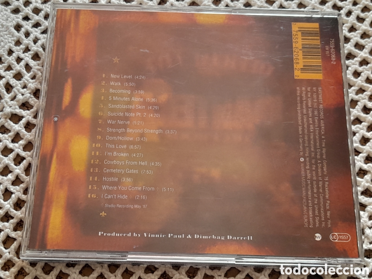 CDs de m&uacute;sica: Pantera - Official live: 101 proof - Foto 2