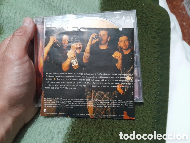 CDs de m&uacute;sica: Pantera - Official live: 101 proof - Foto 4