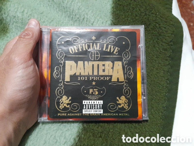 CDs de m&uacute;sica: Pantera - Official live: 101 proof - Foto 5