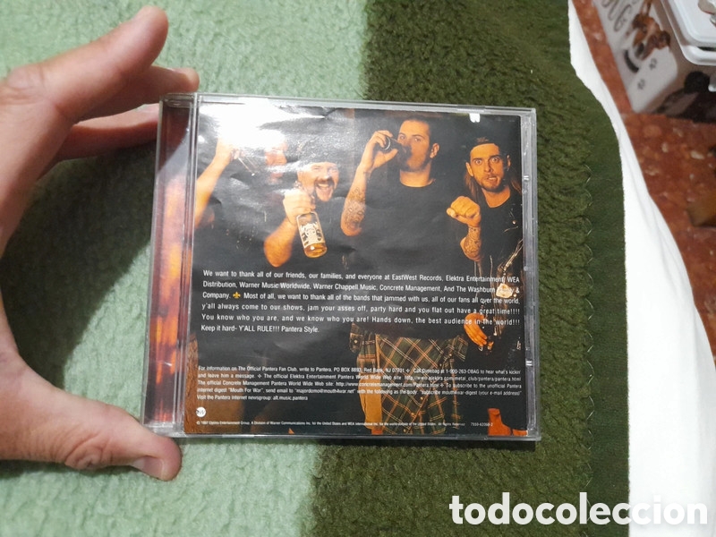 CDs de m&uacute;sica: Pantera - Official live: 101 proof - Foto 7