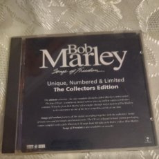 CDs de Música: CD BOB MARLEY SONG BY FREEDOM UNIQUE NUMBERED & LIMITED