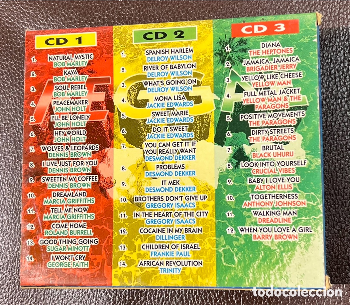 CDs de m&uacute;sica: CD3. Los Grandes &Eacute;xitos del REGGAE. - Foto 2