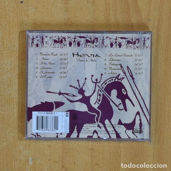 CDs de m&uacute;sica: HEVIA - TIERRA DE NADIE - CD - Foto 2