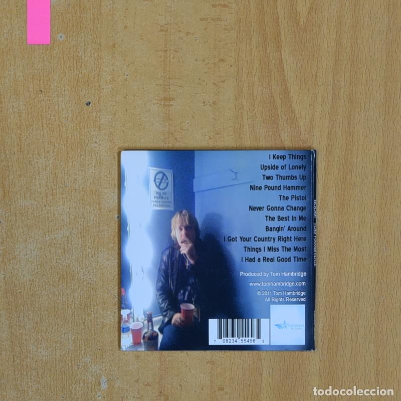 CDs de m&uacute;sica: TOM HAMBRIDGE - BOOM - CD - Foto 2