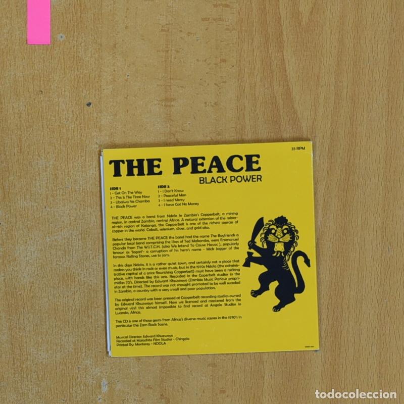 CDs de m&uacute;sica: THE PEACE - BLACK POWER - CD - Foto 2