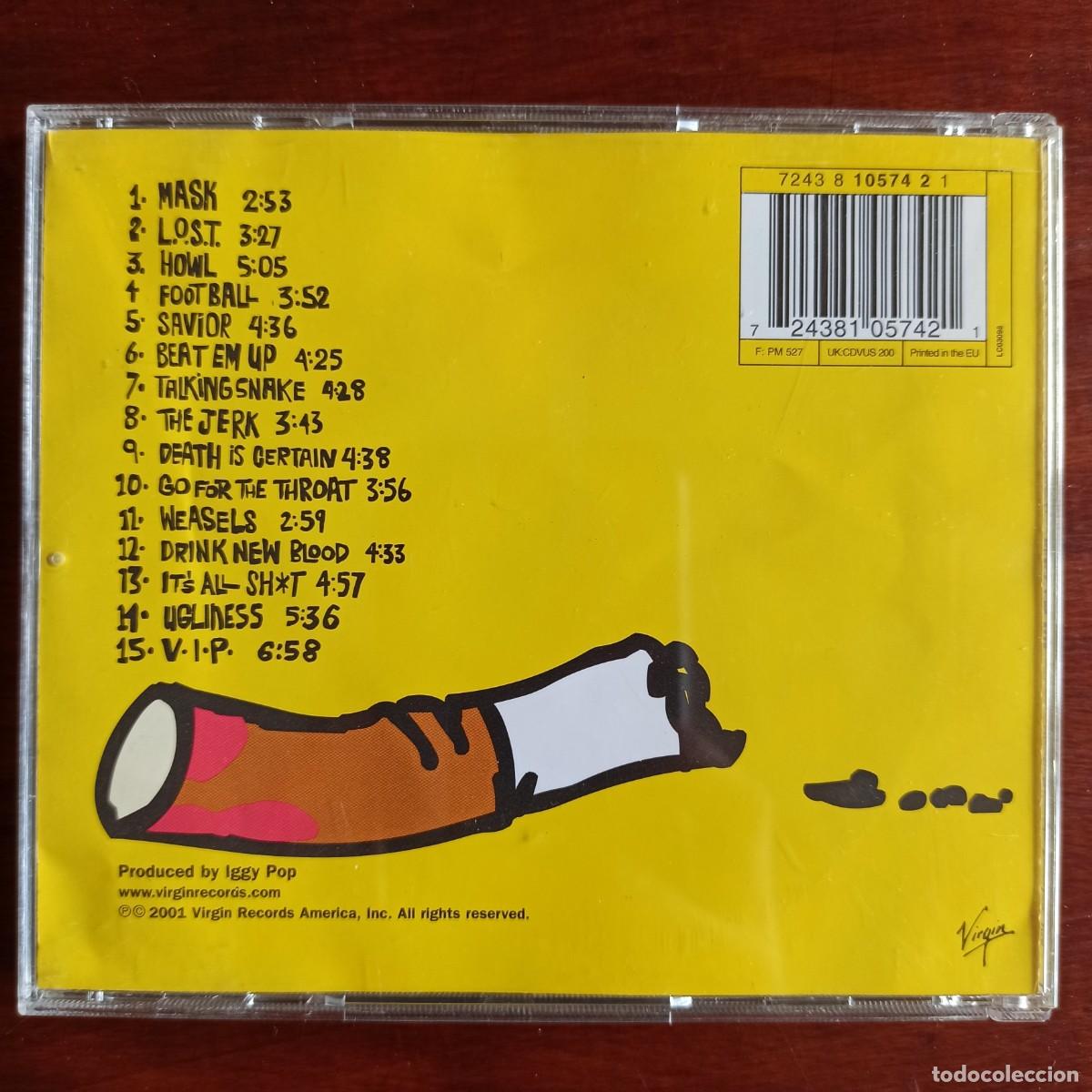 CDs de m&uacute;sica: CD Iggy Pop &ndash; Beat Em Up - Foto 2