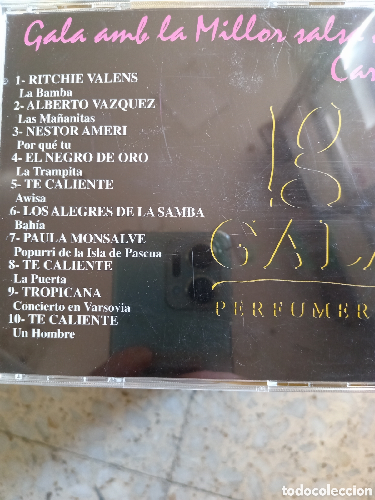 CDs de m&uacute;sica: CD GALA PERFUMERIES SALSA DEL CARIBE - Foto 2