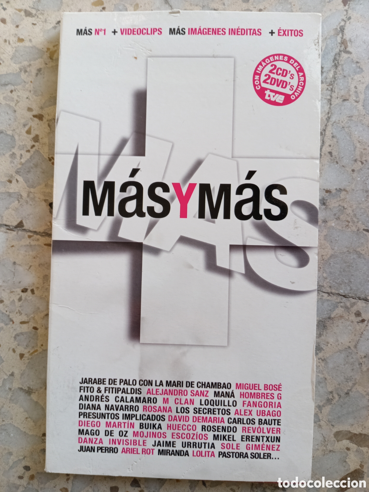 Musik-CDs: 2 CD Y 2 DVD MAS Y MAS