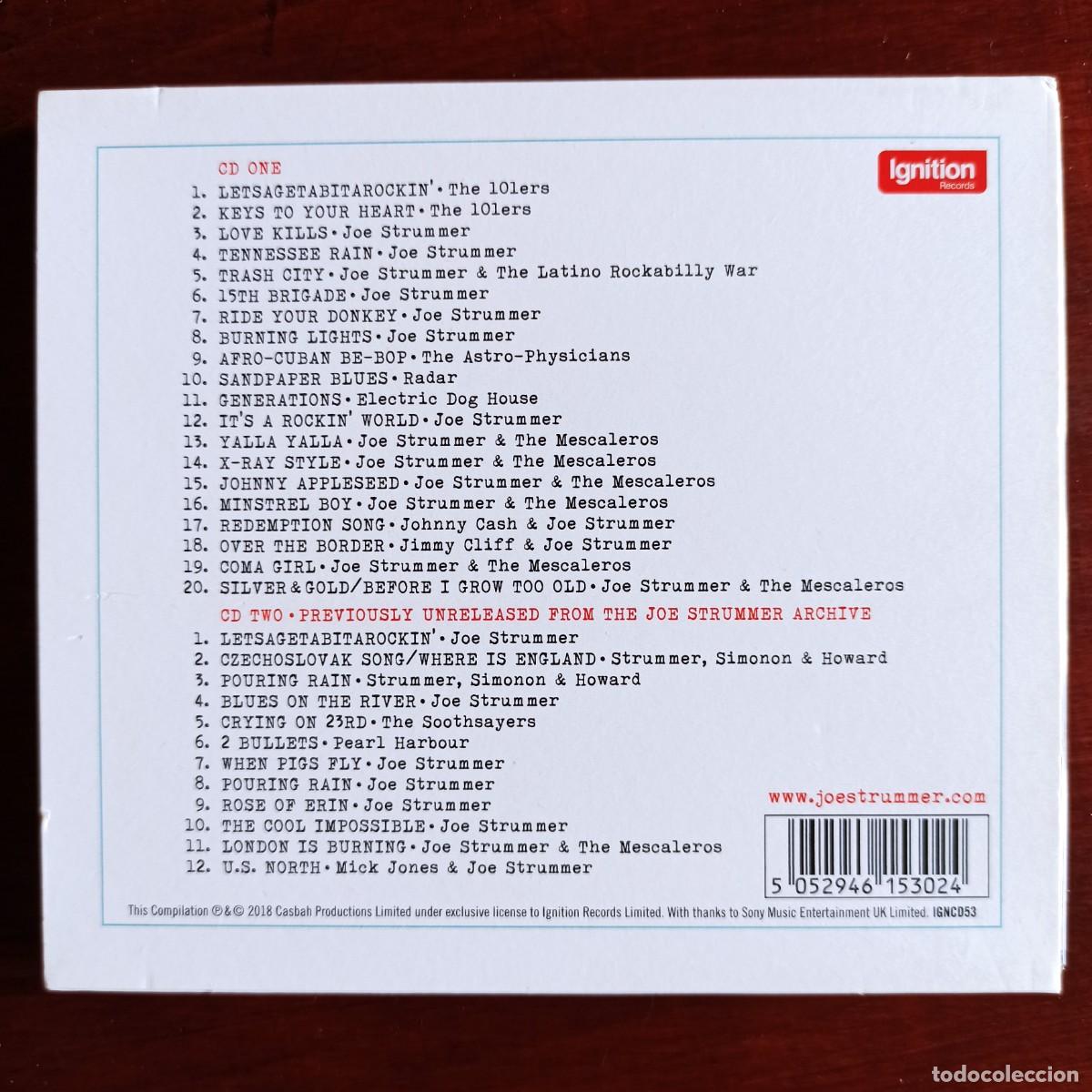 CDs de m&uacute;sica: CD Joe Strummer &ndash; Joe Strummer 001 - Foto 2