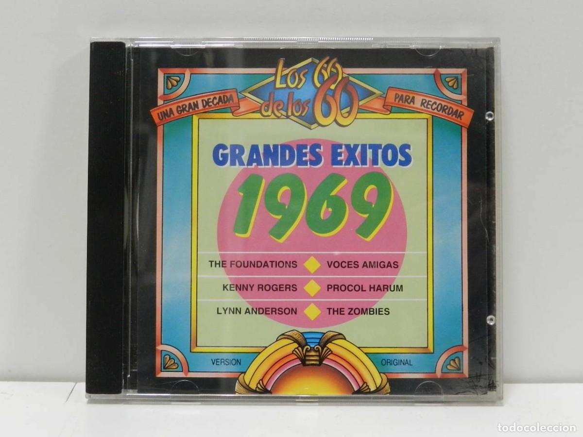 CDs de m&uacute;sica: DISCO CD. Grandes &Eacute;xitos 1969 - Los 60 De Los 60. COMPACT DISC. - Foto 1