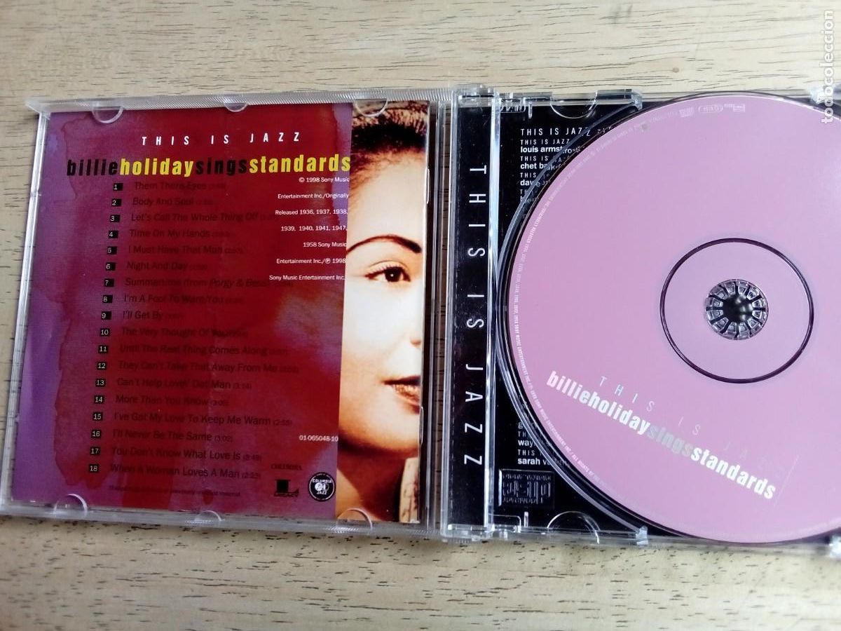 CDs de m&uacute;sica: Billie Holiday. Sings standards. CD - Foto 3