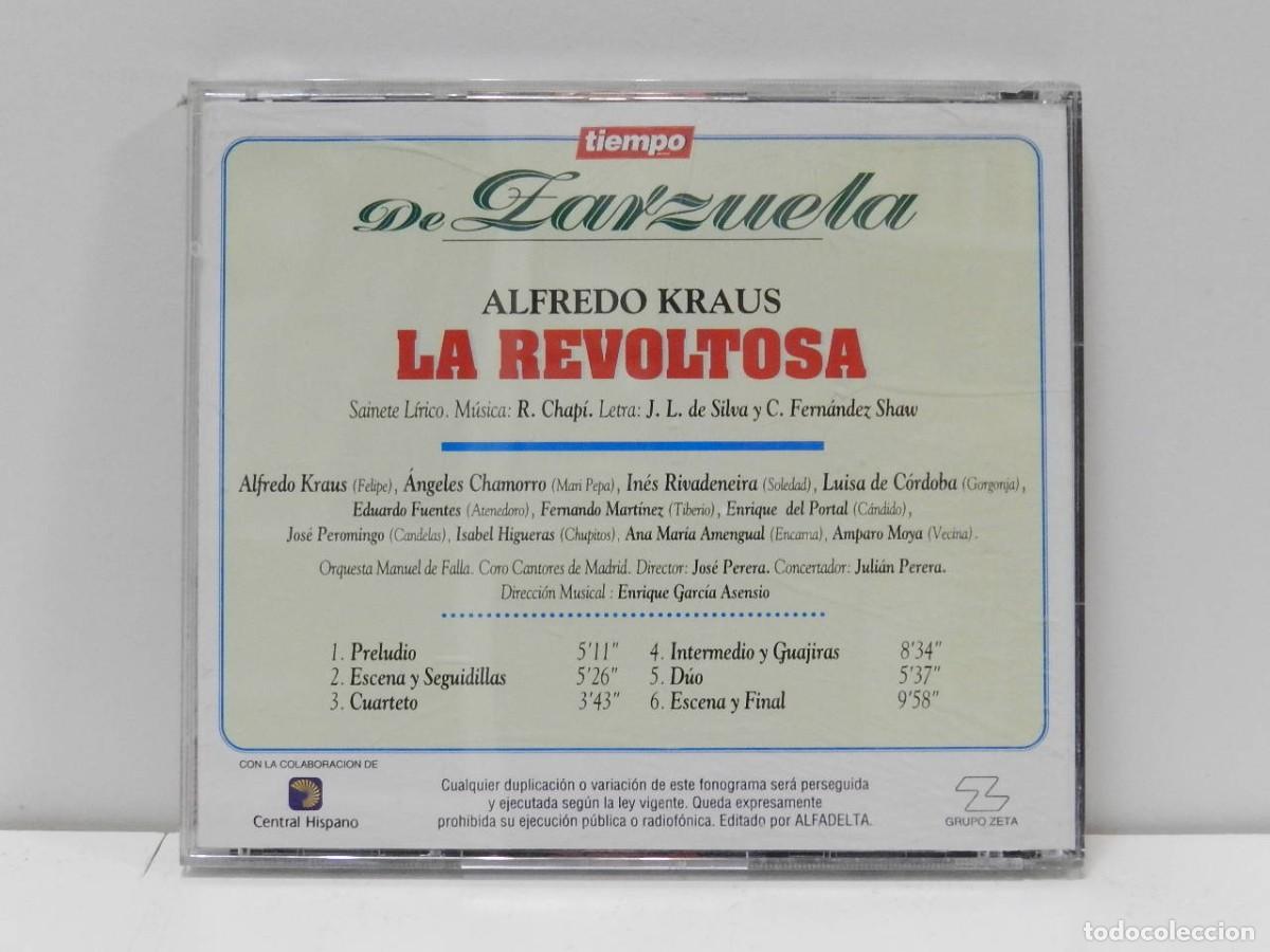 CDs de m&uacute;sica: DISCO CD. Kraus - La Revoltosa. COMPACT DISC. - Foto 2